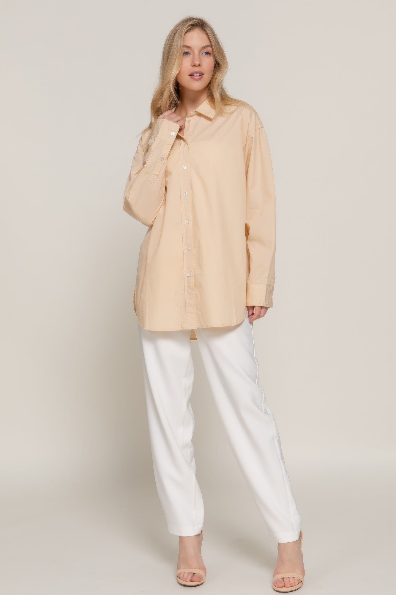 Long Sleeve Loose Fit Shirt